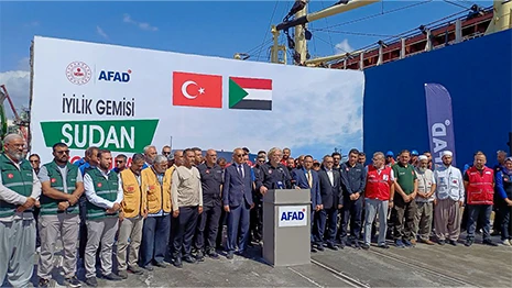 Haber: Kindness Ship Sets Sail for Sudan